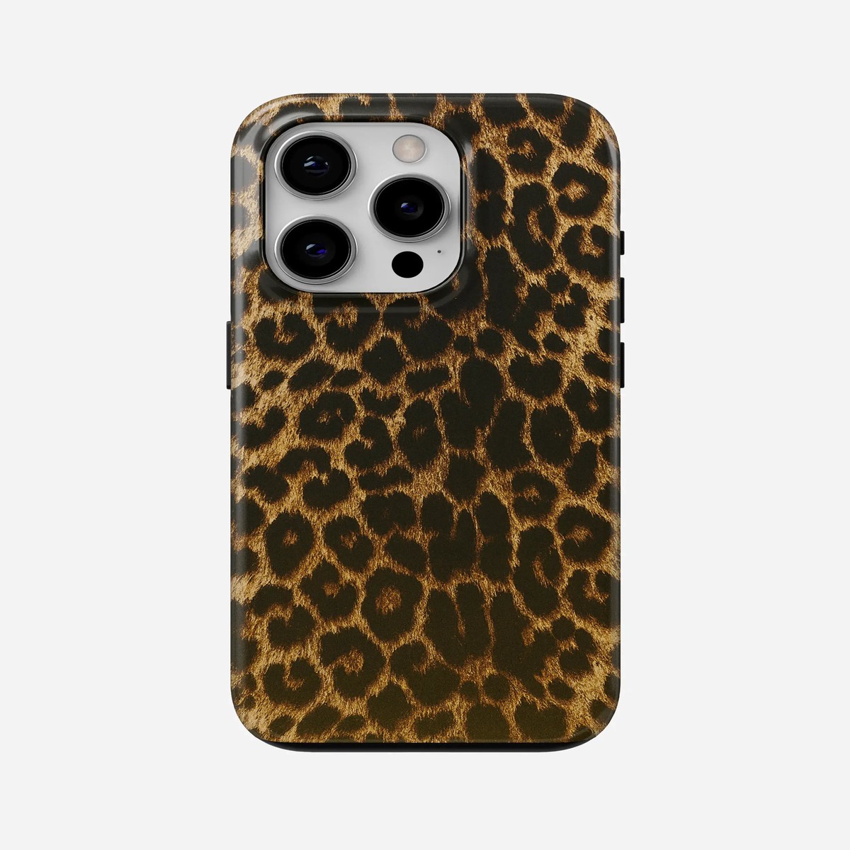 Golden Leopard Glossy Armoured Case