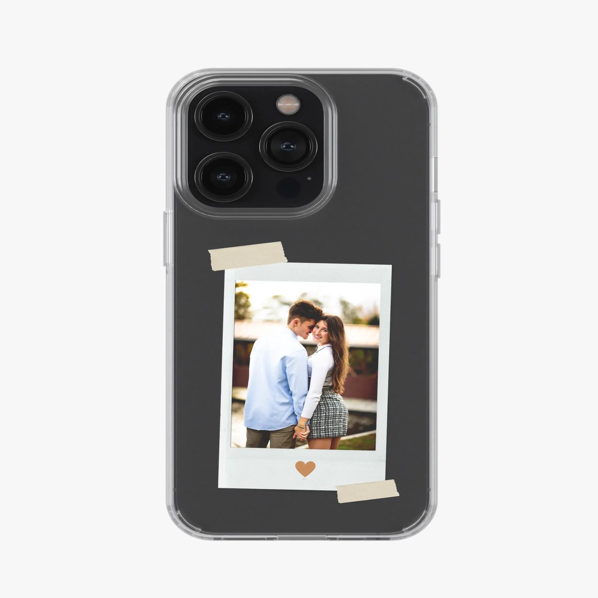 Love Birds Aesthetic Polaroid Silicone Case