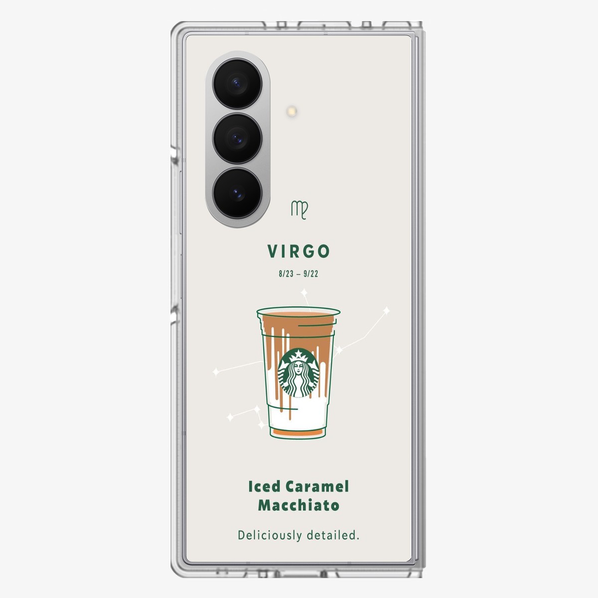Vogue One Clear Samsung Z Fold Phone Case