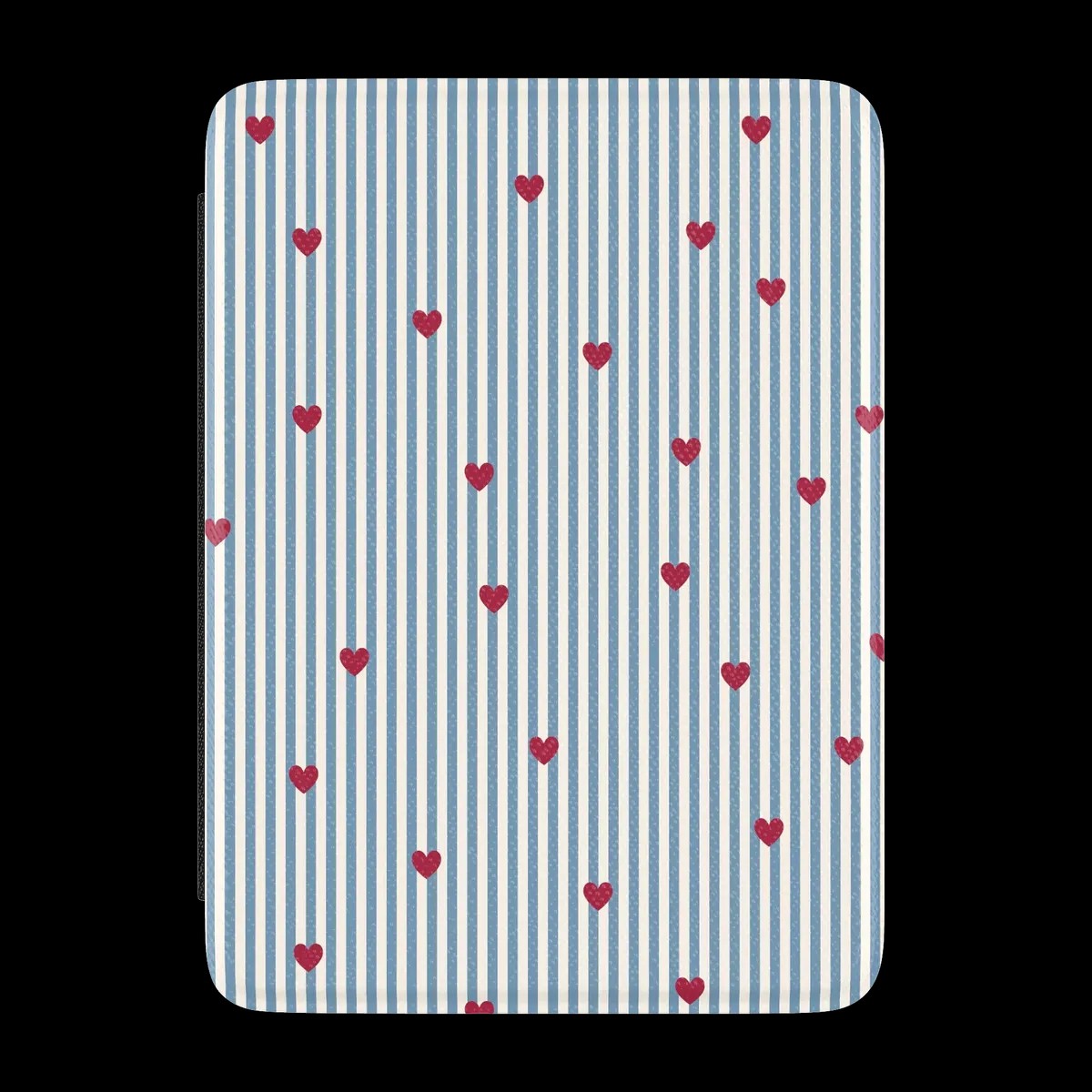 Love Lines Blue Stripes Kindle Case