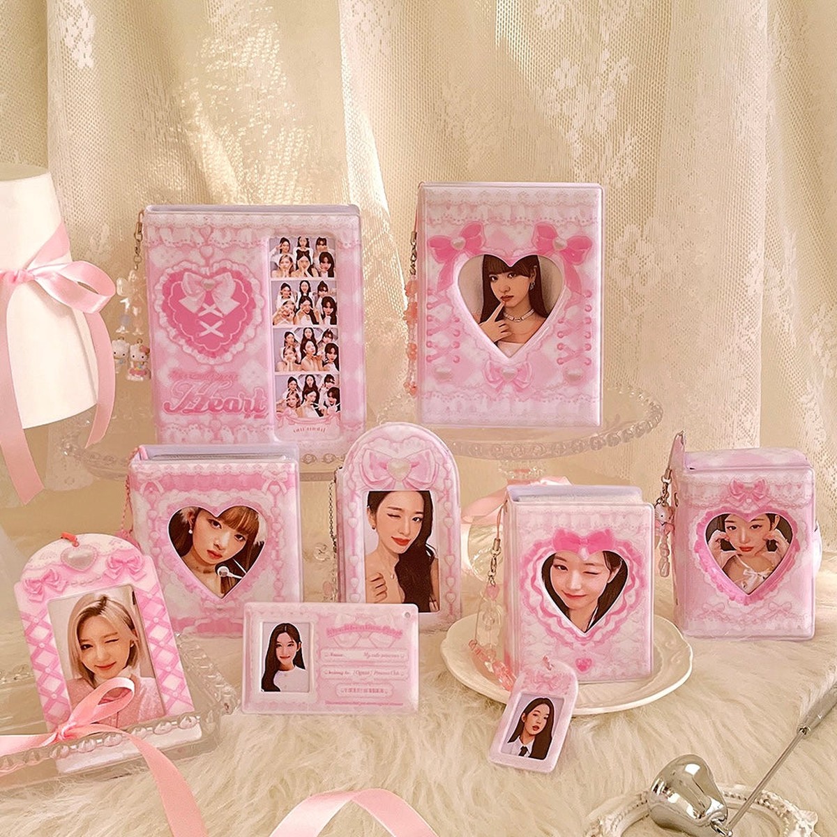 Ourmotif Pink Lace Series 11 Collect Book