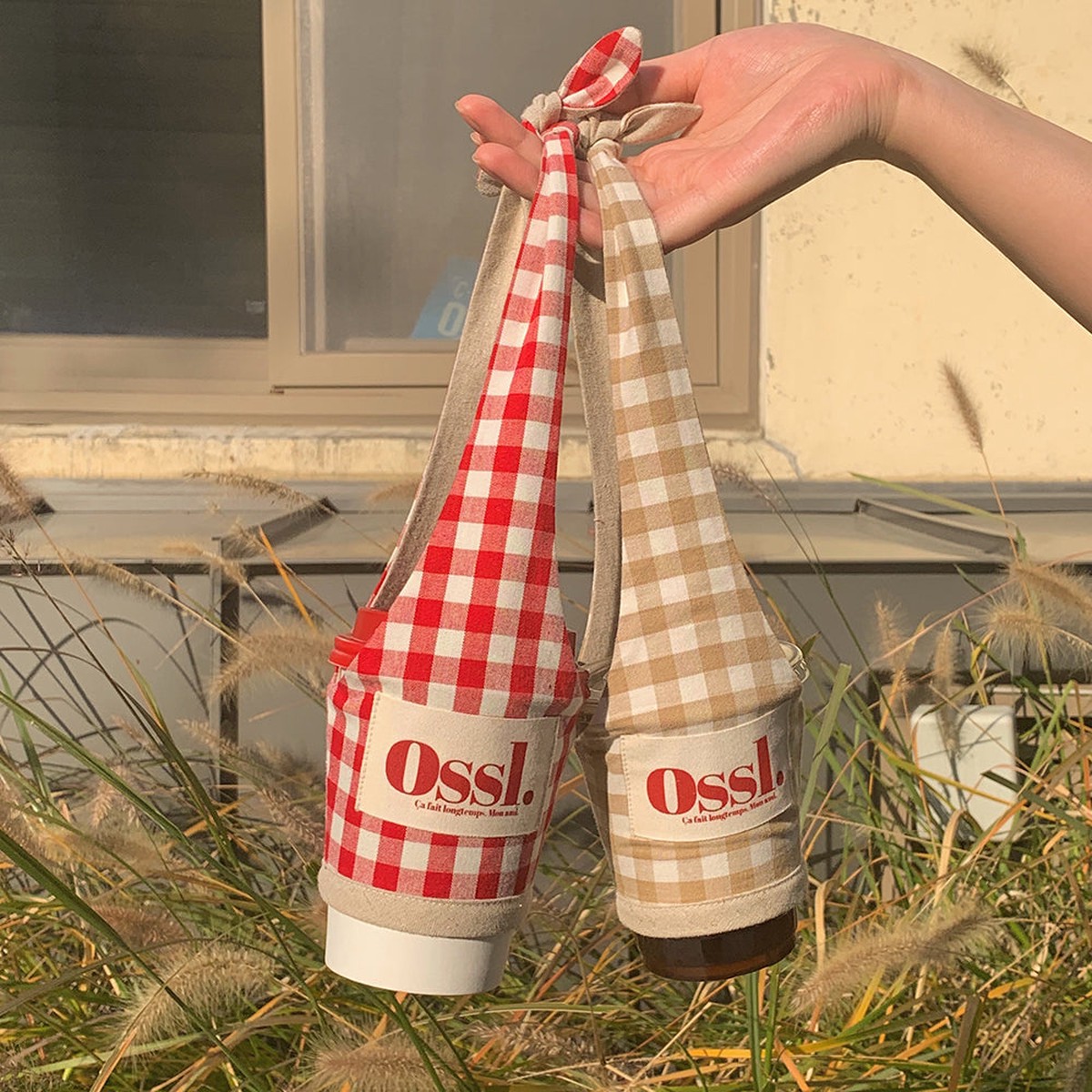 Ossl Checked Drink Bag (4)