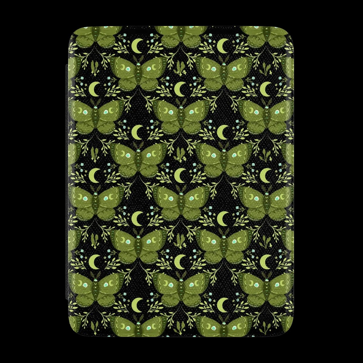 Mystic Moths Green Twilight Kindle Case