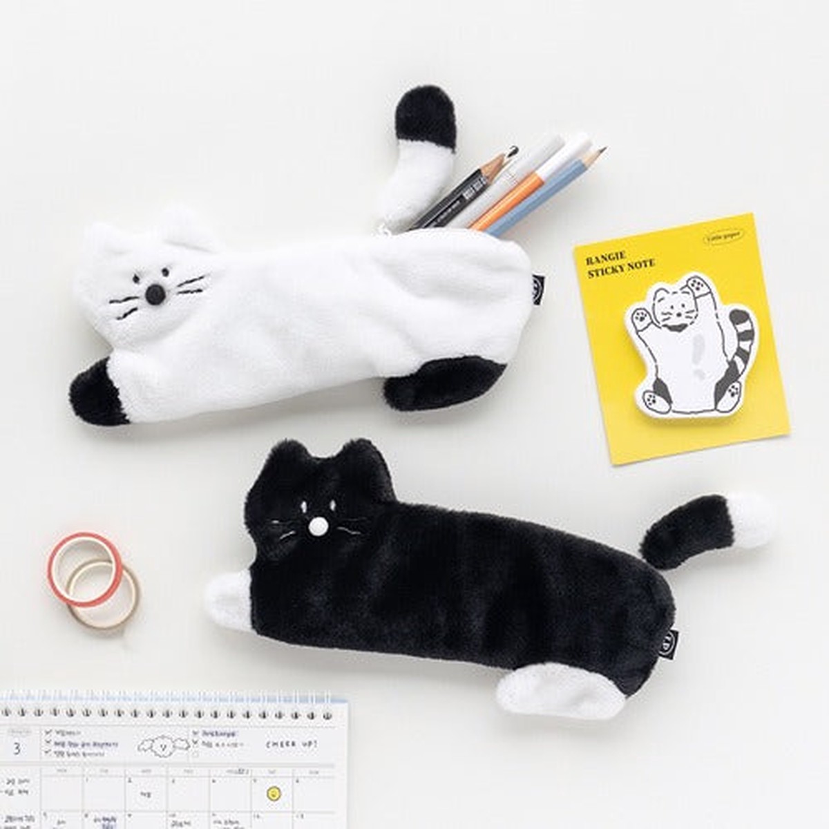 Romane Little paper kitty pen case (2)