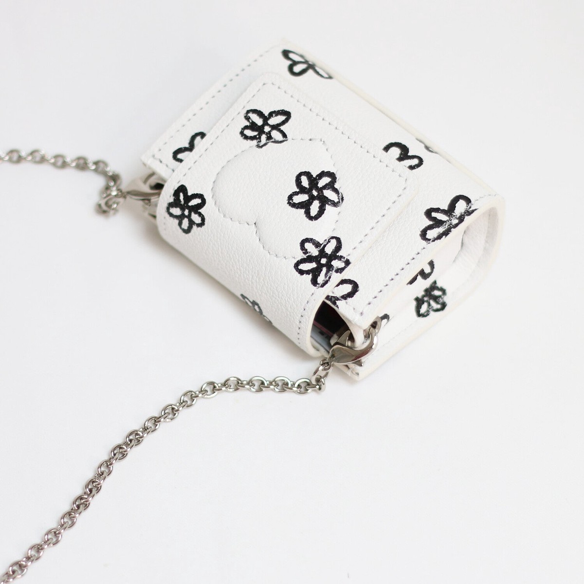 Keike shape of microbag - black flowers