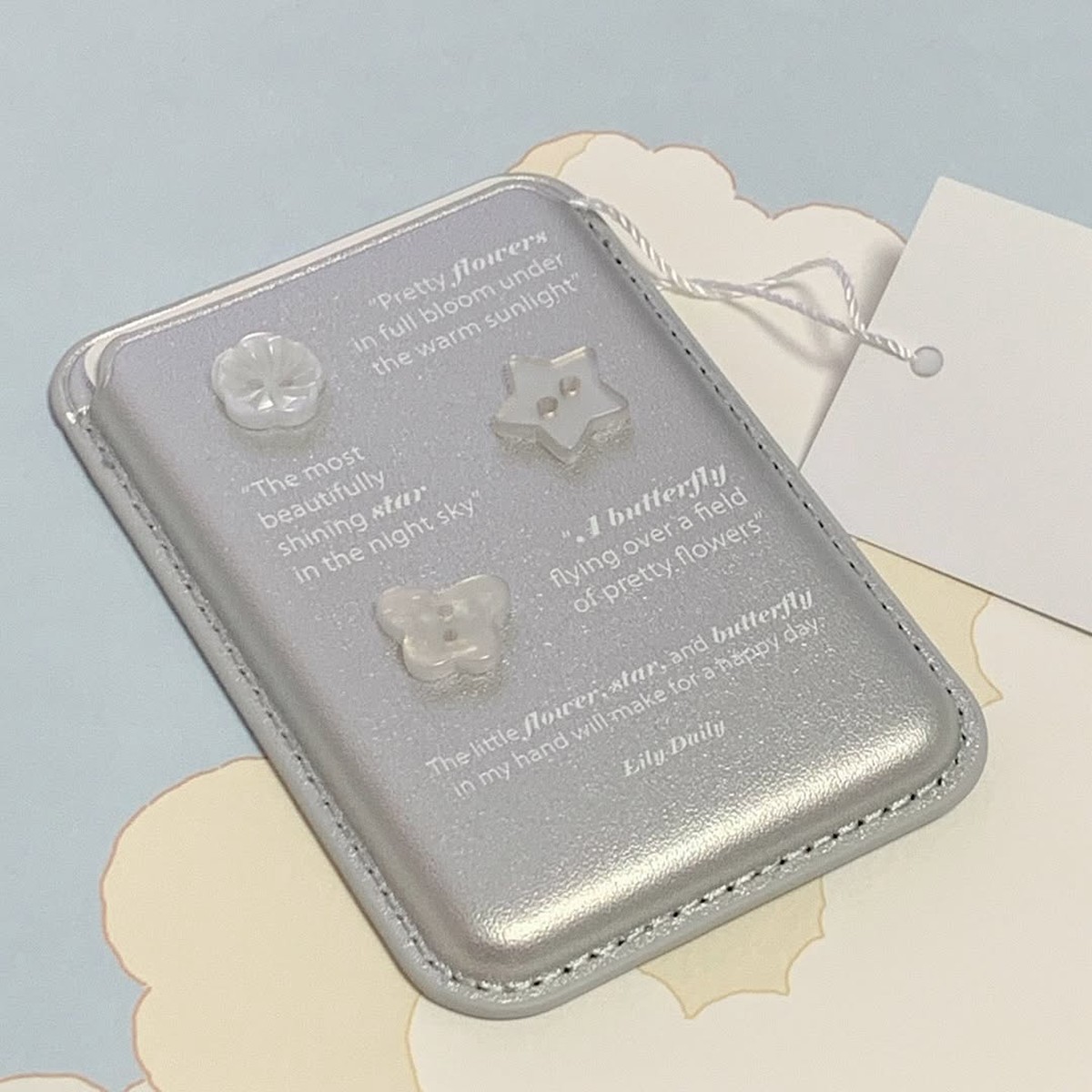 9Lily Daily FlowerStarButterfly Magsafe Wallet