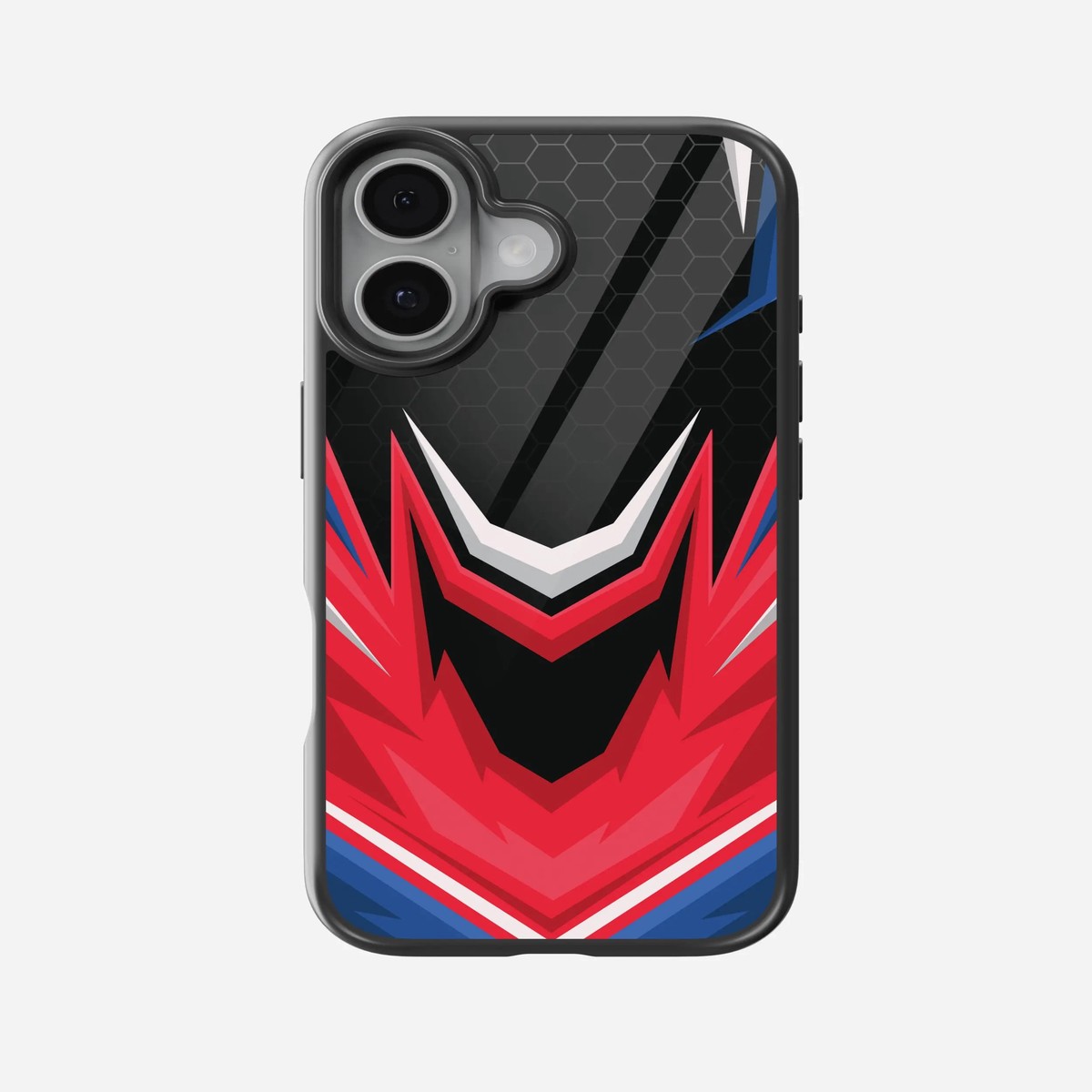 Abstract Endurance Edge Pattern Glass Case