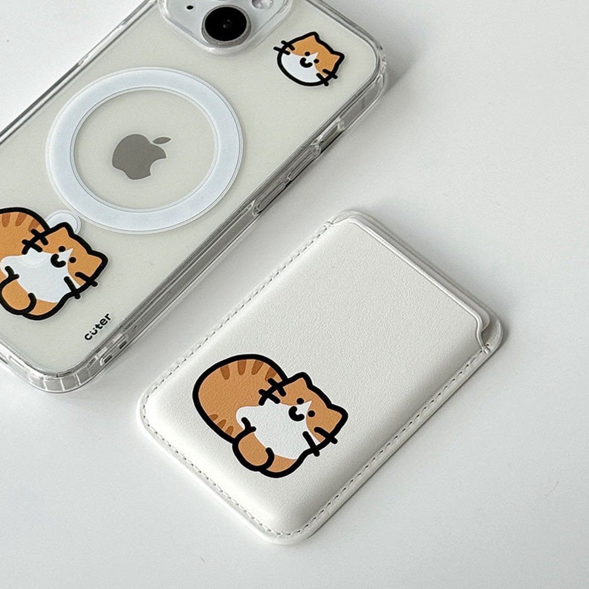 85Cuter Cheese Cat Magsafe Card Wallet