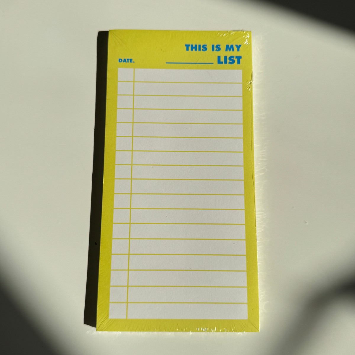95Lucalab Neon Check List (L) (50P)