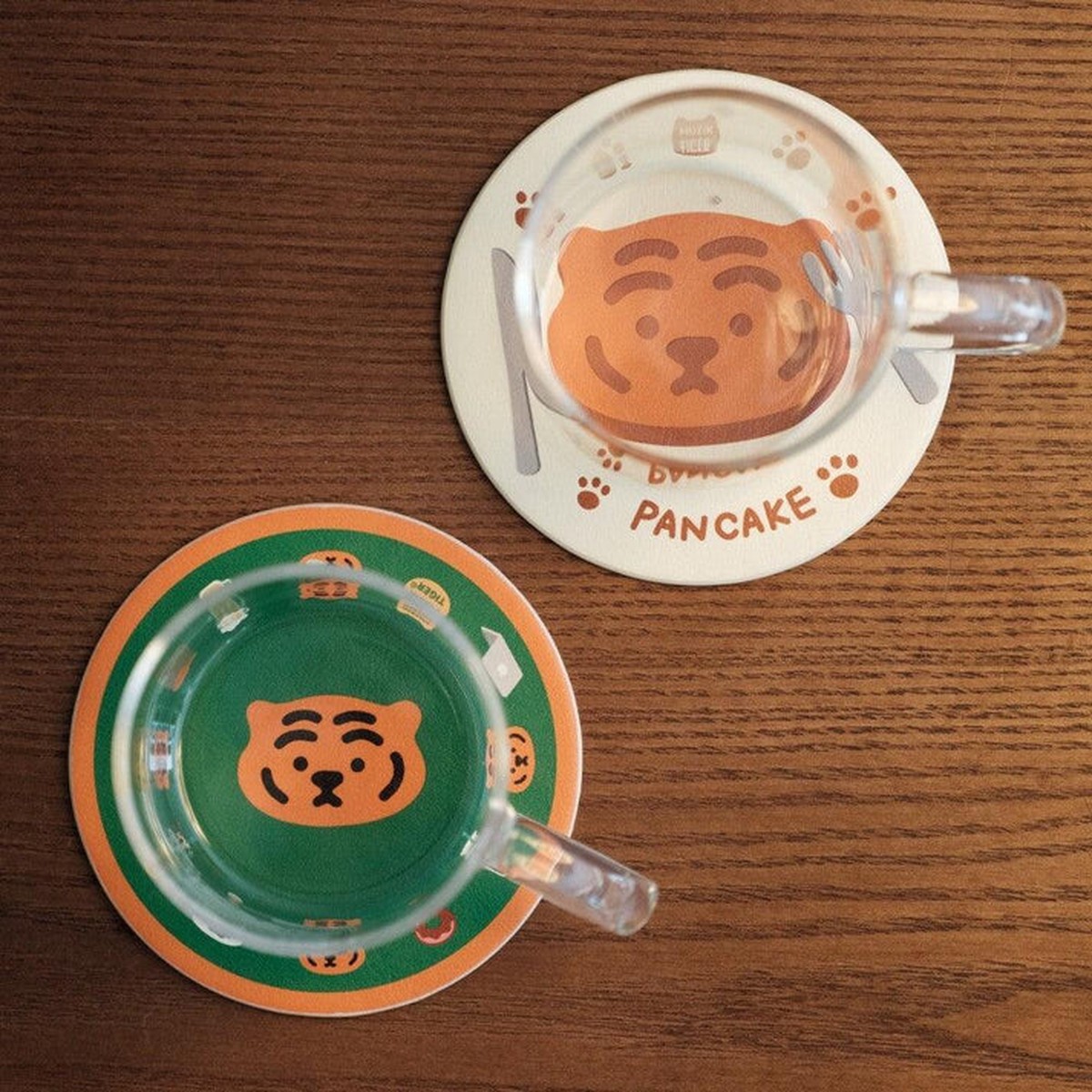 95Muzik Tiger Tiger Coaster Set (2EA)