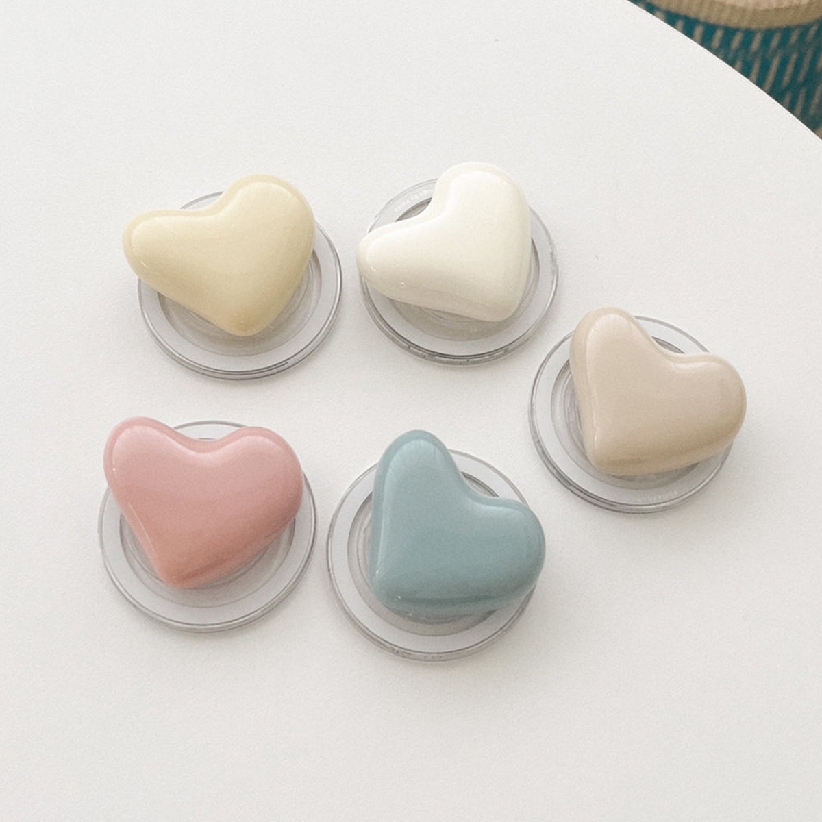 9Mademoment Heart Candy Magsafe Pebble Tok (5 Colors)