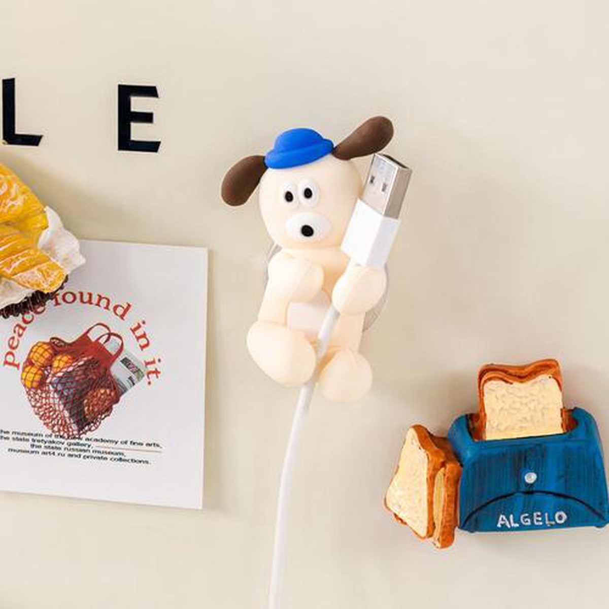 95Brunch Brother BunnyPuppy Silicone Toothbrush Rack Puppy