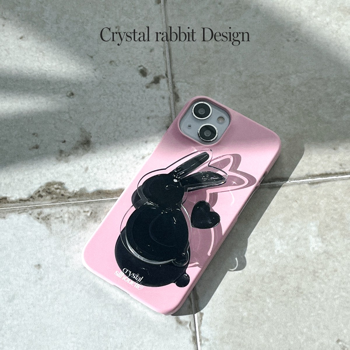 9Mademoment Crystal Rabbit Acrylic Tok