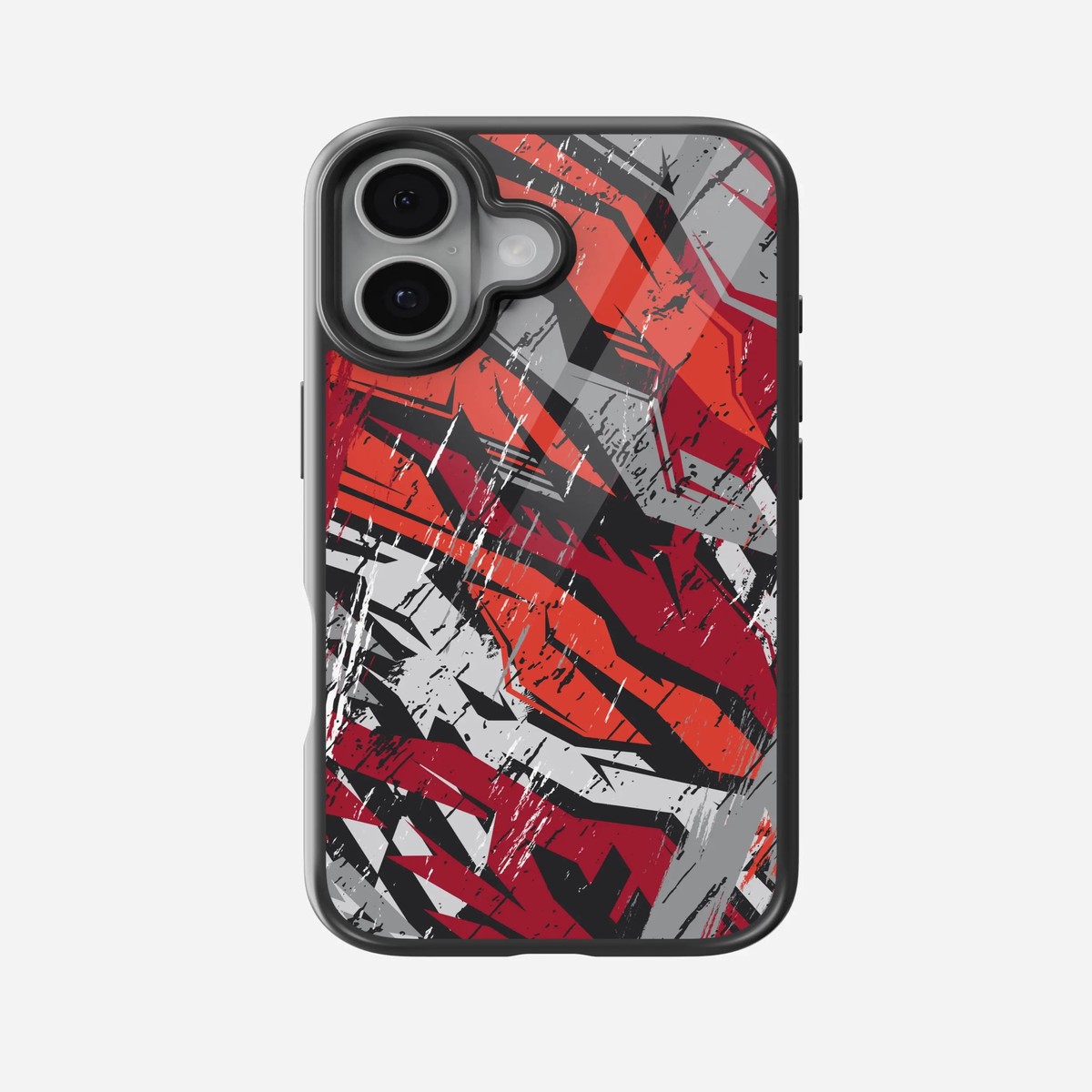 Abstract Quick Shift Pattern Glass Case