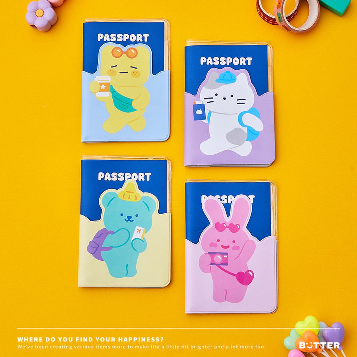 Butter Shop Travel Passport Cover (4)