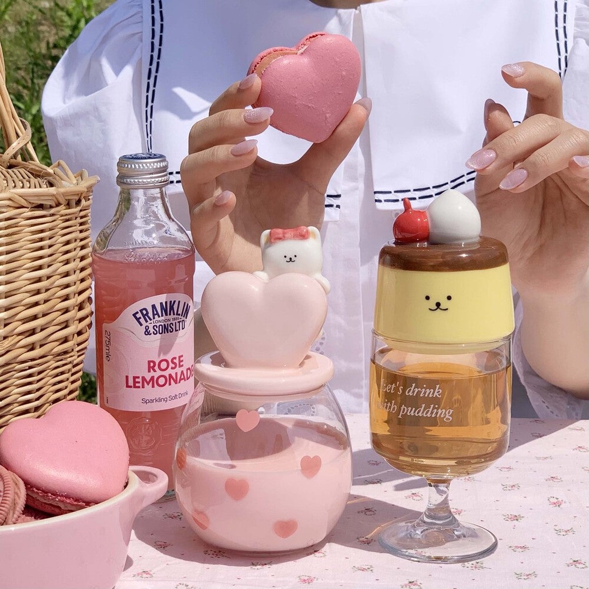 JellylandPudding Pink Honey Cup
