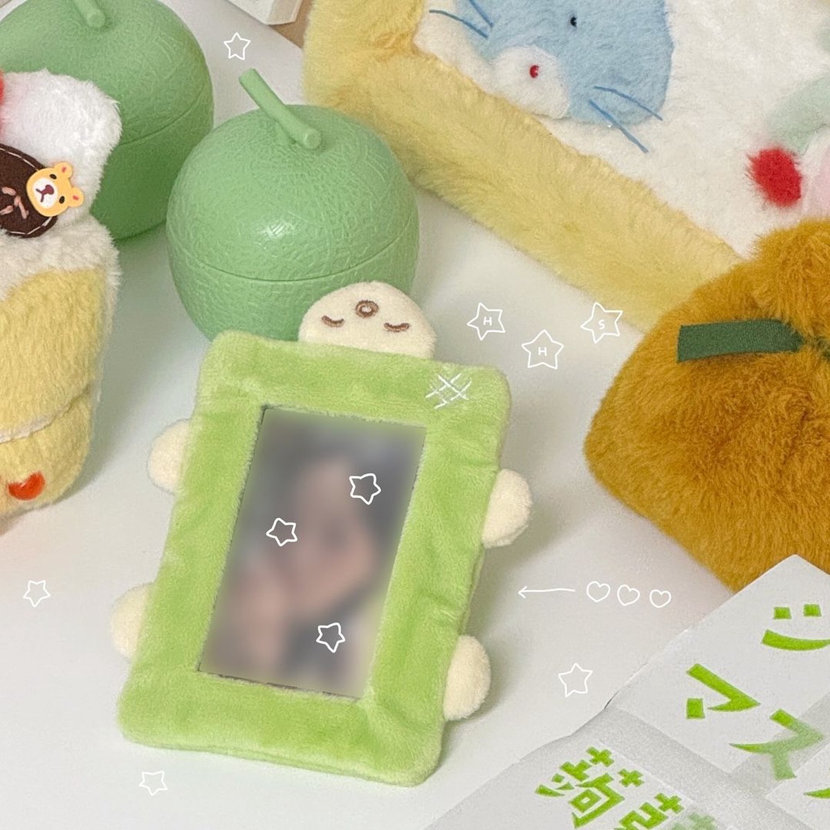 95Hookka Hookka Studio Soft Fluffy Photocard Holer