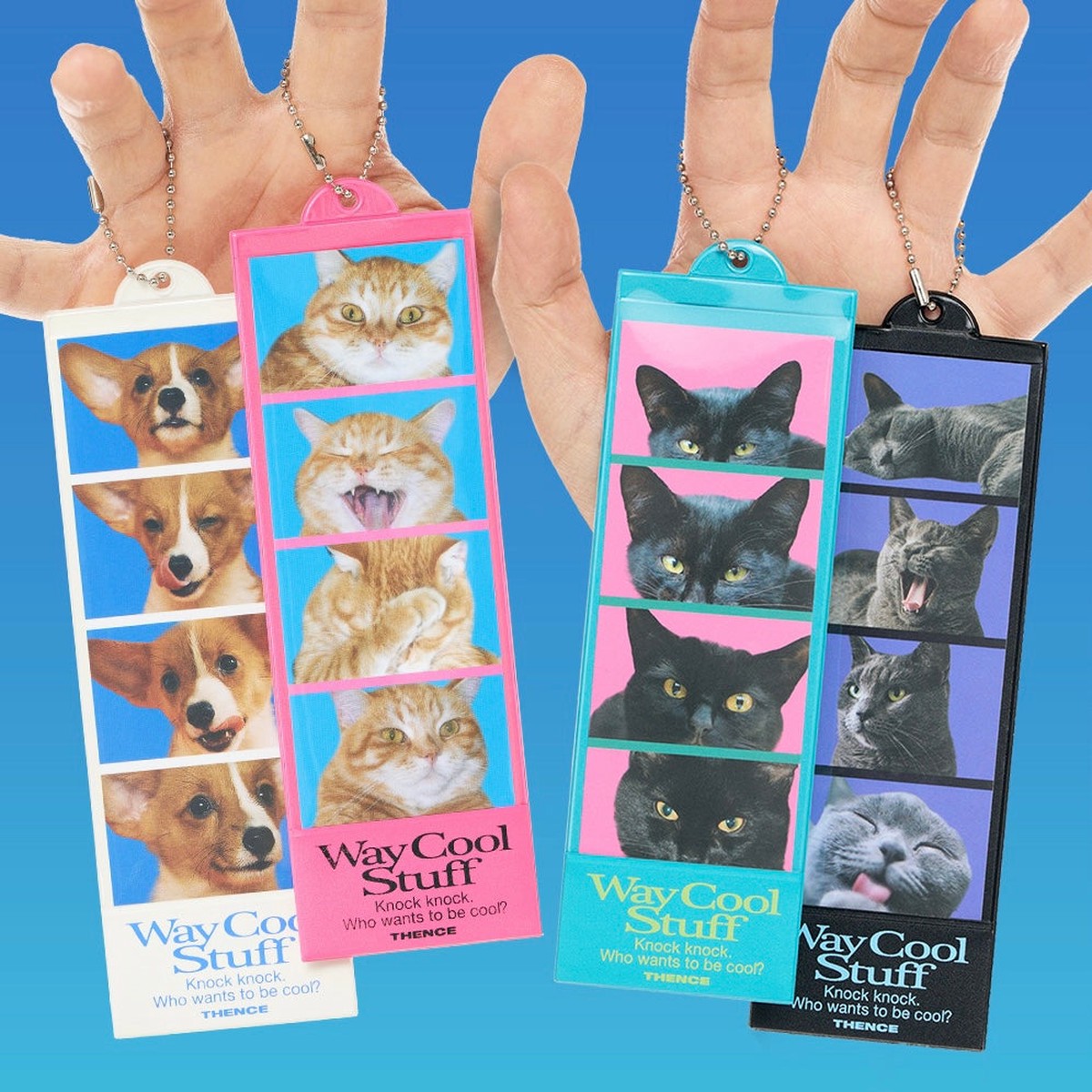 Thence 4Cut Photo Key Holder4 Colors