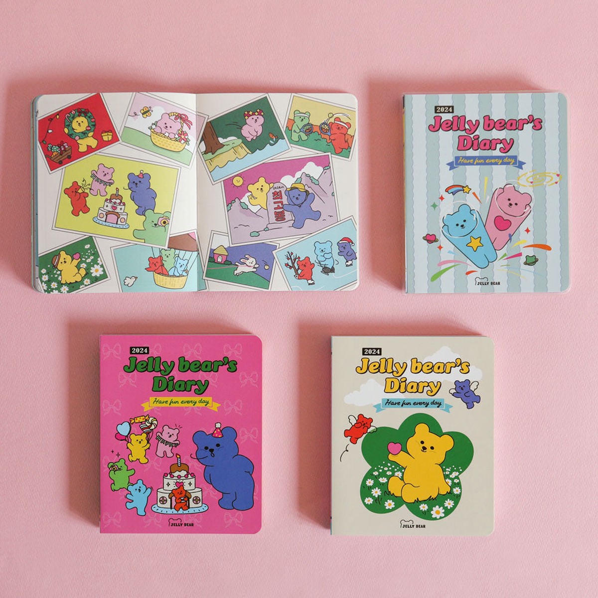Dailylike 2024 Jelly bears Diary (3)