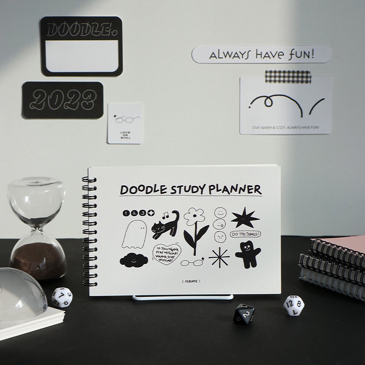 Iconic Doodle Study Planner (6 Months) (4)
