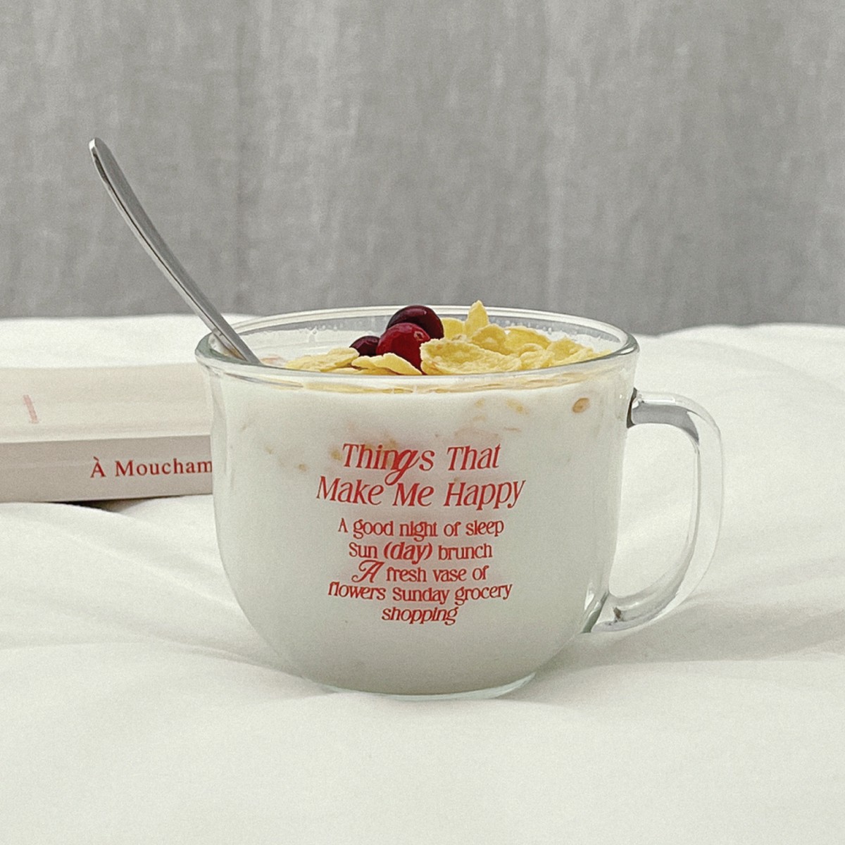 Mademoment Happy List Cereal Cup